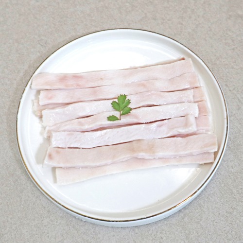 [국내산] 돼지껍데기컷팅 1kg거성푸드거성푸드